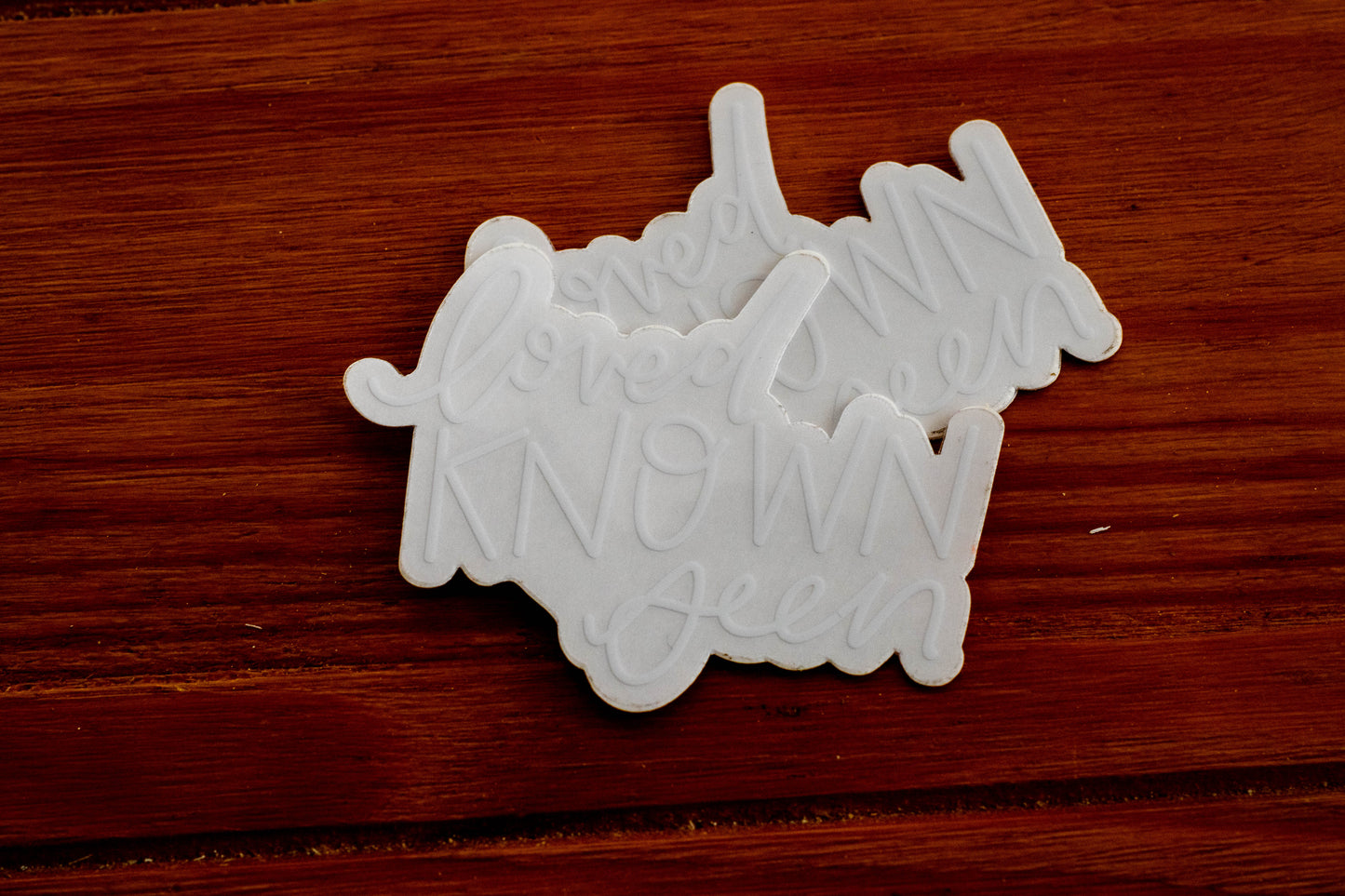 Loved , Known , Seen Sticker