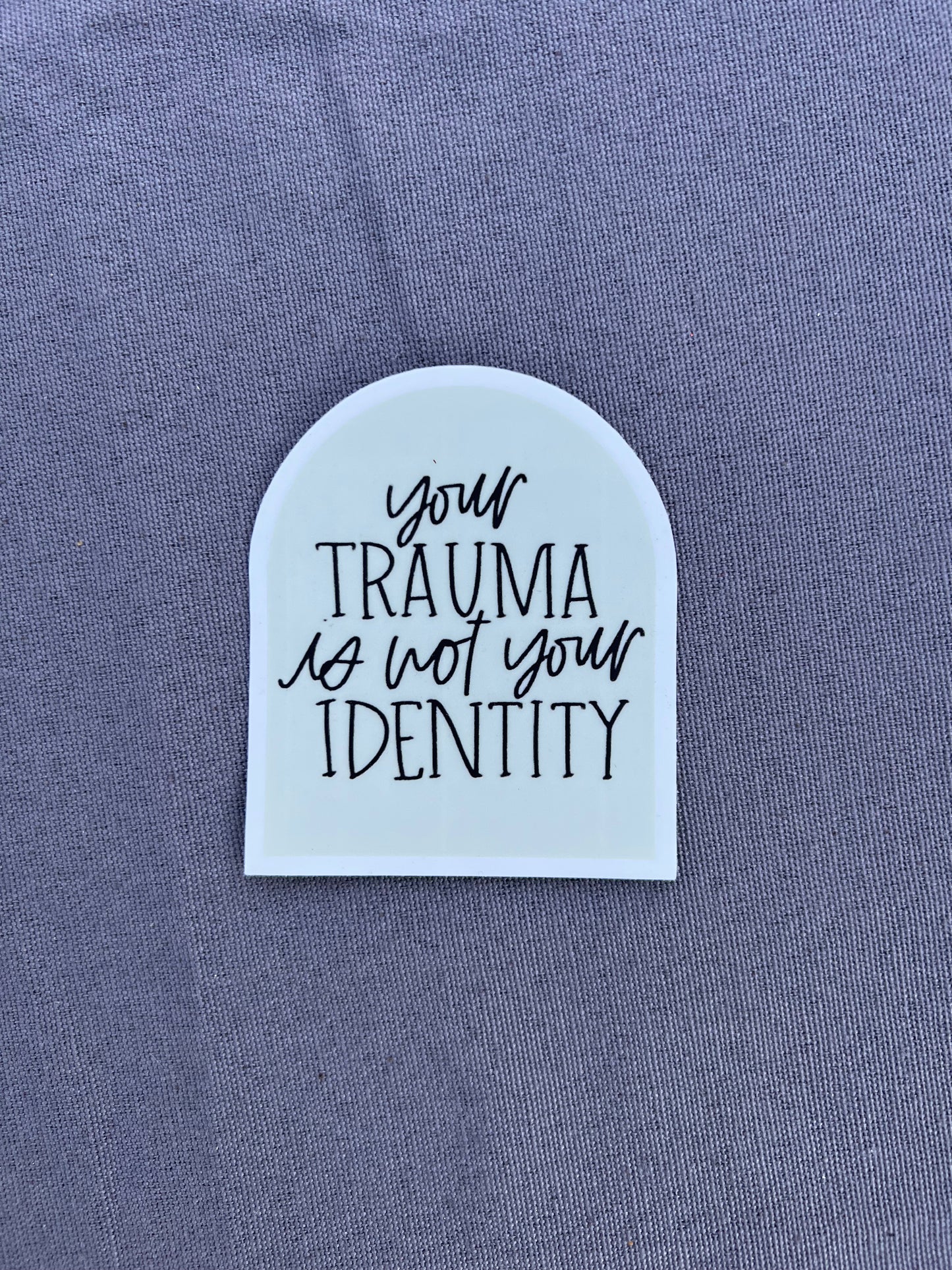 Identity sticker