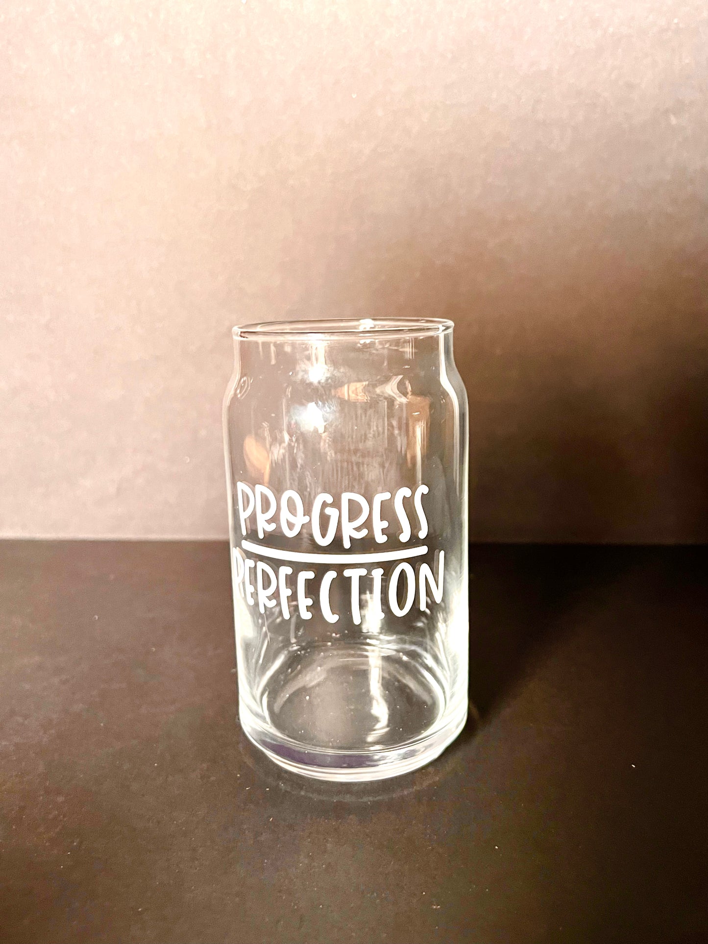 Beer Can - 'Progress over Perfection'