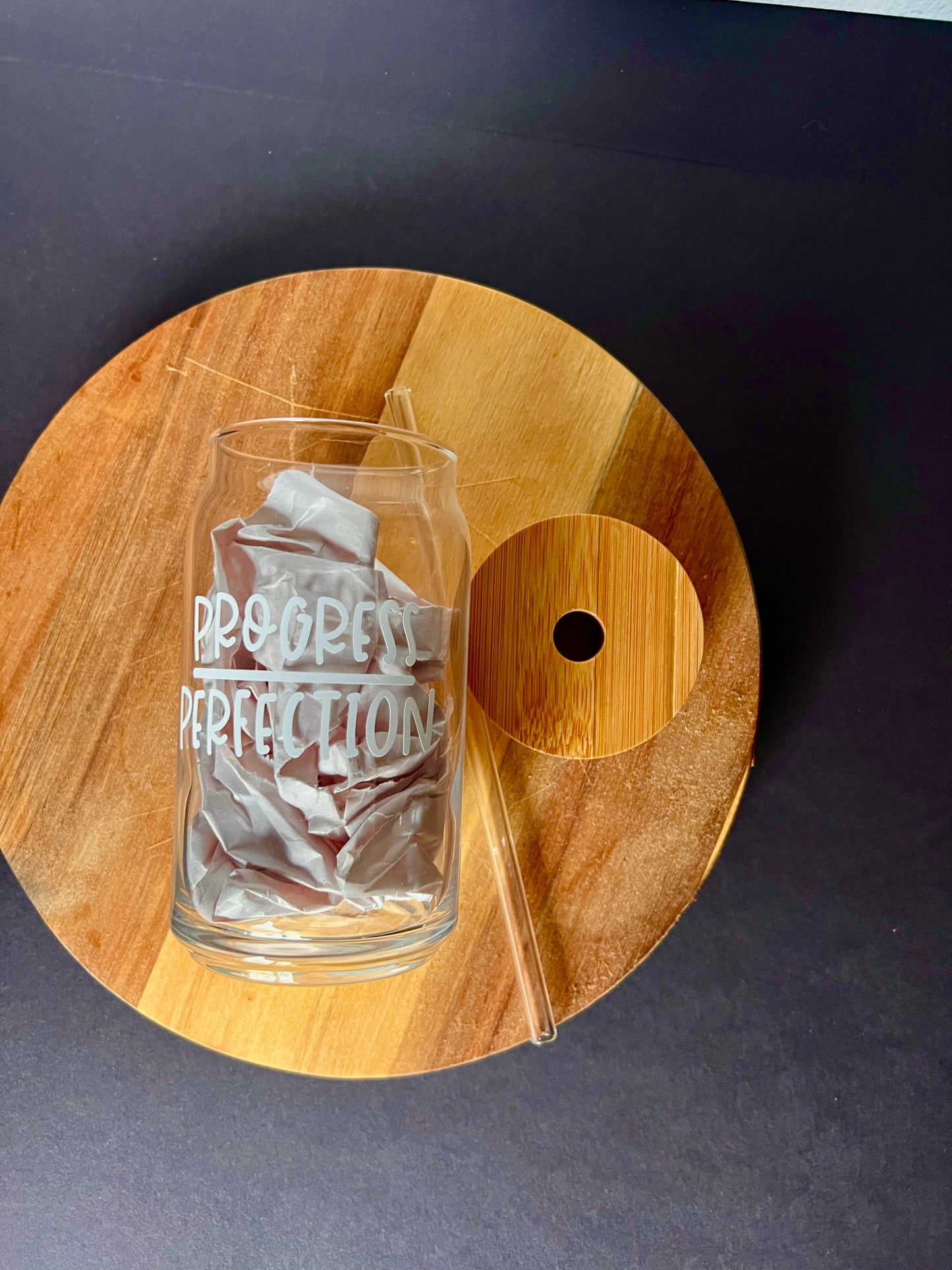 Beer Can - 'Progress over Perfection'